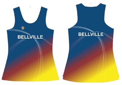Sleeveless vests &mdash; front and back, including the ladies&rsquo; racerback
